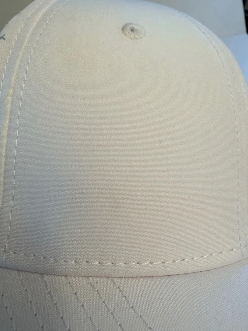 UNRL Mid-Pro Men’s Snapback‎ Cap White Vented Adjustable Blank Front Logo Back